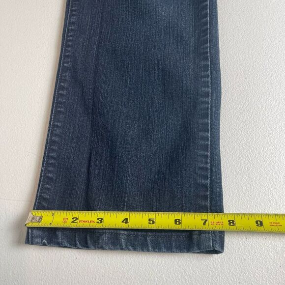Not your daughters jeans 10 Blue Straight High Rise lift tuck tech stretch - Picture 6 of 12